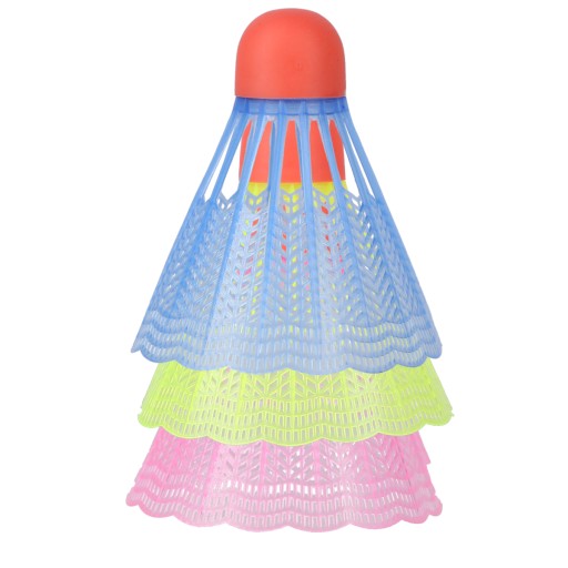 NILS NBL6013 NYLONOVÉ VIACFAREBNÉ ŽALÚZIE 3 KS SET BADMINTONOVÝCH ŽALÚZIÍ