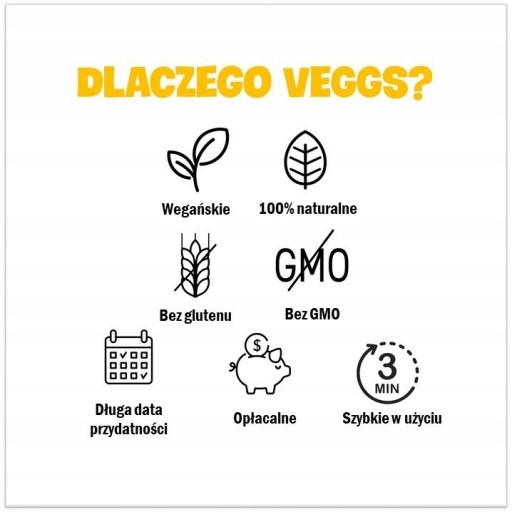 VEGGS rastlinná vegetariánska náhradka vajec 102g