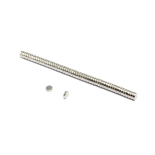 VALEC NEODYMOVÝ MAGNET 3x1 N52 STRONG - 100 ks.