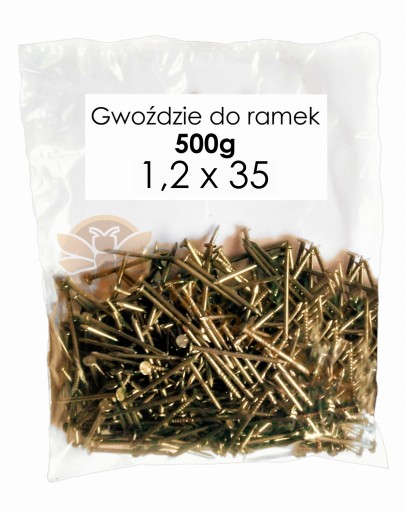 KCHTNÍKY do včelárskych rámikov 1,2x35 - 500g