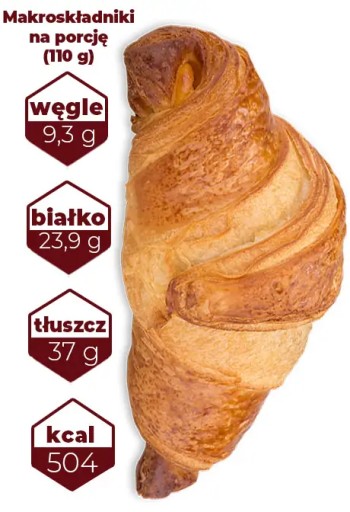 Mini croissanty bez cukru, pre diabetikov a diabetikov s nízkosacharidovým krémom