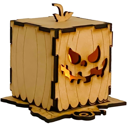 HALLOWEENSKÝ TEKVICOVÝ DOMČEK JASNÁ DEKORÁCIA