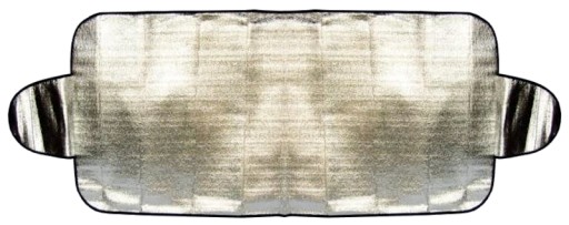 HLINÍKOVÝ KRYT NA OKNO AUTA 70X200 CM MAT