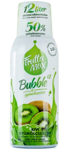 FruttaMax Kiwi sirupový koncentrát na vodu, 500 ml na 12 litrov