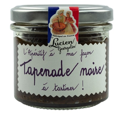 Lucien Georgelin Tapenade pasta z čiernych olív 100g