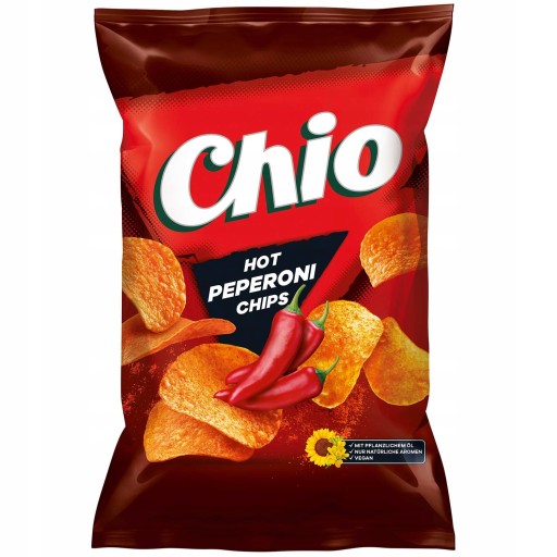 Chio chrumky Horúce pikantné lupienky 150g Z Nemecka