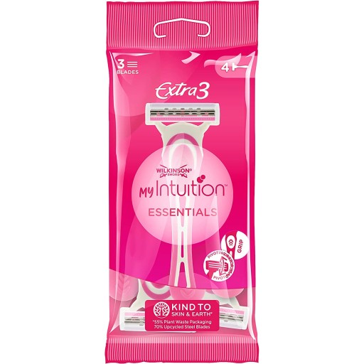 4x žiletka WILKINSON Extra 3 My Intuition Essentials