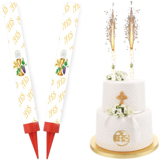 PRIJÍMANIE TORTA FONTÁNA Race 1. SV. prijímanie IHS 18cm 2 ks.
