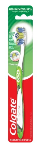 Colgate, Twister Medium, Zubná kefka, 1 kus