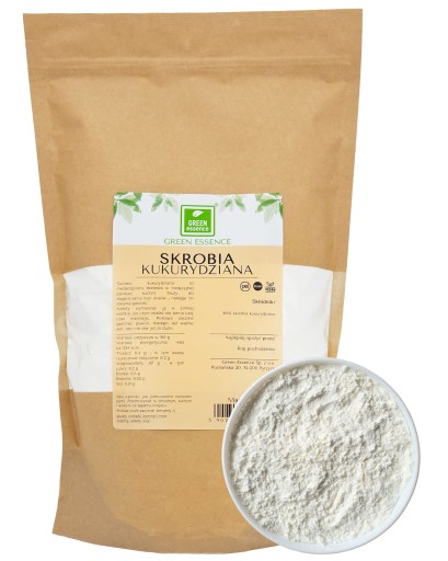 MAIZENA Kukuričný škrob 1kg Prírodné zahusťovadlo lepšie ako zemiakový škrob