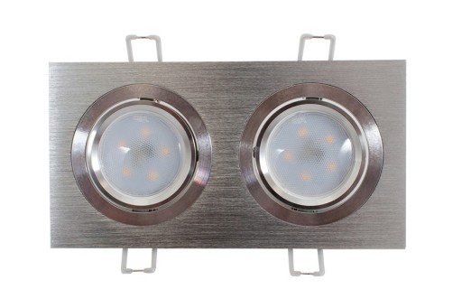 Svietidlo ABILITE + GU10 LED žiarovka TEPLÁ BIELA 9,6W