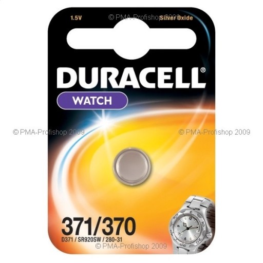 BATERIE GOMBÍKOVÁ DURACELL 370 371 SR69 1,5V 1ks
