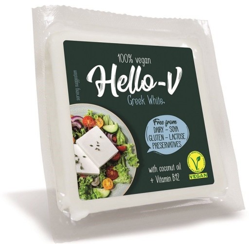Rastlinná alternatíva bieleho syra - 200 g kocka HELLO-V