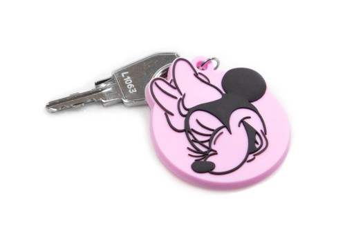 Gumový prívesok na kľúče Minnie Mouse