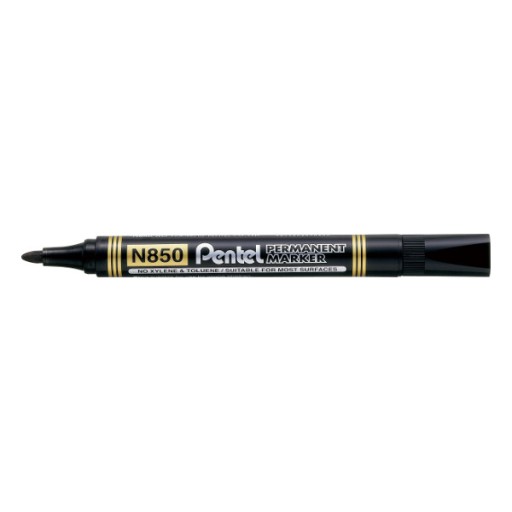 Permanentný popisovač PENTEL N850 čierny Okrúhly