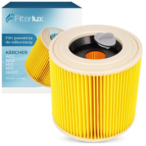 1x vzduchový filter pre vysávač Karcher WD3 WD2 MV2 MV3 SE4001