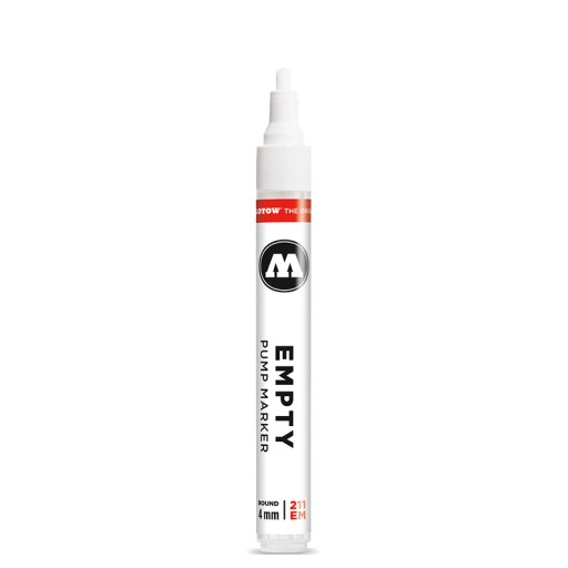 Prázdny plniteľný popisovač 211EM - Molotow - 4 mm