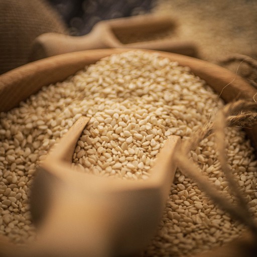 SEZAMOVÉ SEMIENKA Biele lúpané SEMENÁ KVALITA 500g Čisté