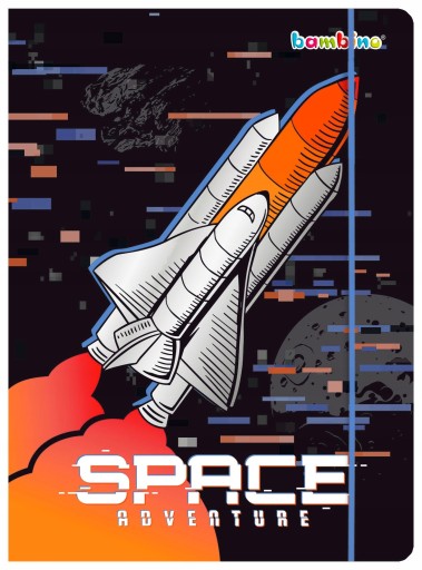 A4 BAMBINO Premium SPACE KOSMOS zložka s gumičkou