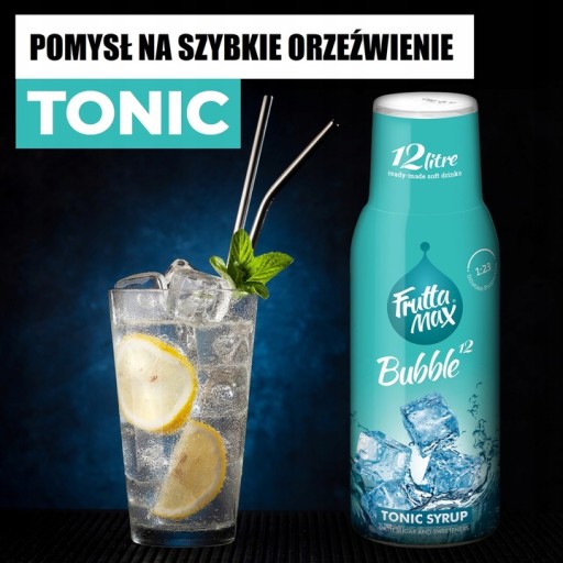 FRUTTAMAX SIRUP TÓNICKÝ KONCENTRÁT DO SATURÁTORA 12L