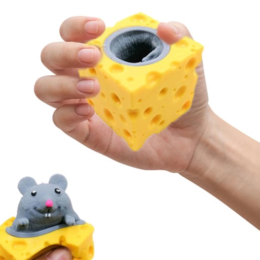 MOCHI SQUISHY GNIOTEK ANTISTRESS MYŠI SYR ANTISTRESS ANTISTRESS HRAČKA
