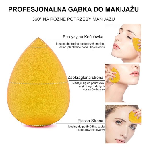 Blender sada hubiek na make-up 8 ks