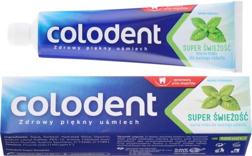 COLODENT SUPER FRESHNESS ZUBNÁ PASTA SILNÁ MÄTA, Svieži dych 100ml