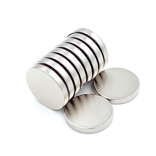 VALEC NEODYMOVÝ MAGNET 20x3 mm SILNÝ, okrúhly, kotúč, LOVEC