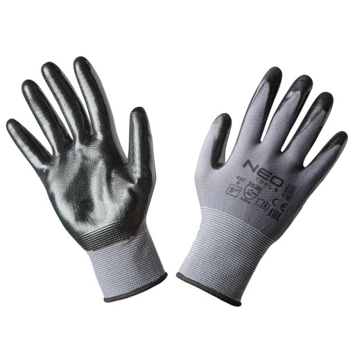 NEO Pracovné rukavice, nylon, veľkosť 9