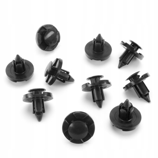 ZARÁŽKY PRE MITSUBISHI NISSAN NÁRAZNÍK KOBERCOVÉ SVORKY 20 KS 8MM