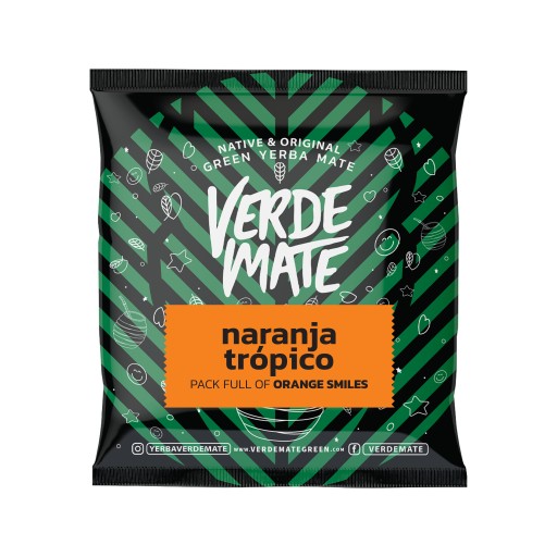 Yerba Verde Mate Green Naranja Tropico 50g vzorka