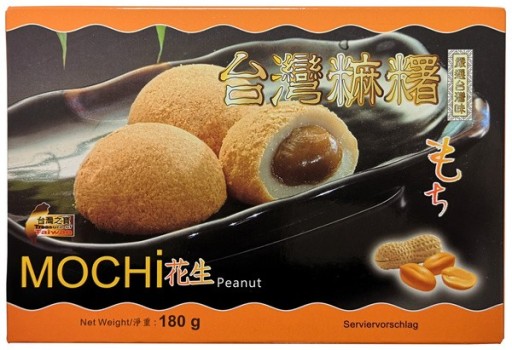 Mochi ryžové sušienky guličky Arašidy Ázijská pochúťka 180g Awon