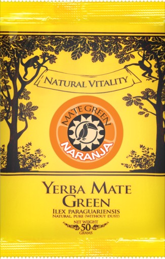 Yerba Mate Green NARANJA oranžové lapacho 50 g