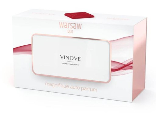 Parfum vôňa do auta VINOVE WARSAW náhradná vonná kazeta