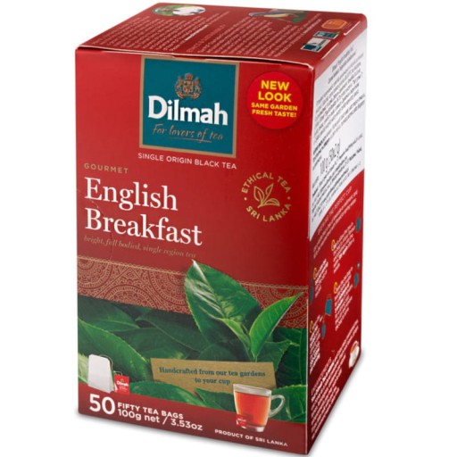 Anglické raňajky Dilmah 50x2g