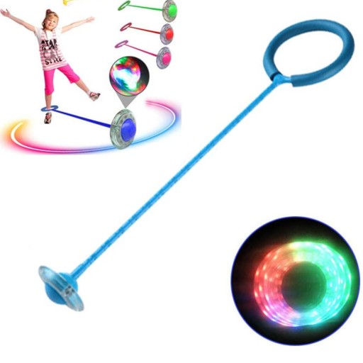 HULA HOP NA NOHEJ ŠVIHADLO PRE DETI LED
