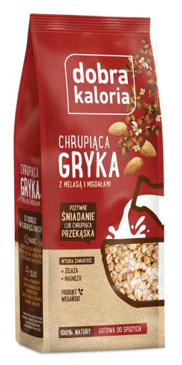Výživné raňajky chrumkavá pohánková melasa a mandle + železo horčík VEGE