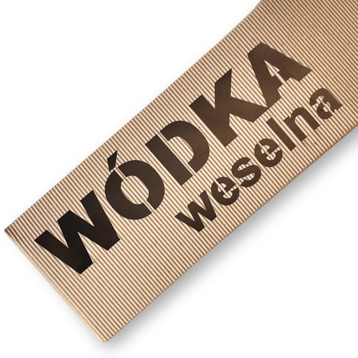 Svadobná krabička na vodku