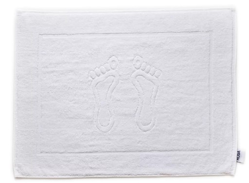 uterák na nohy zliatina biela HOTEL CARPET noha 500g bavlna SOFT ROSA