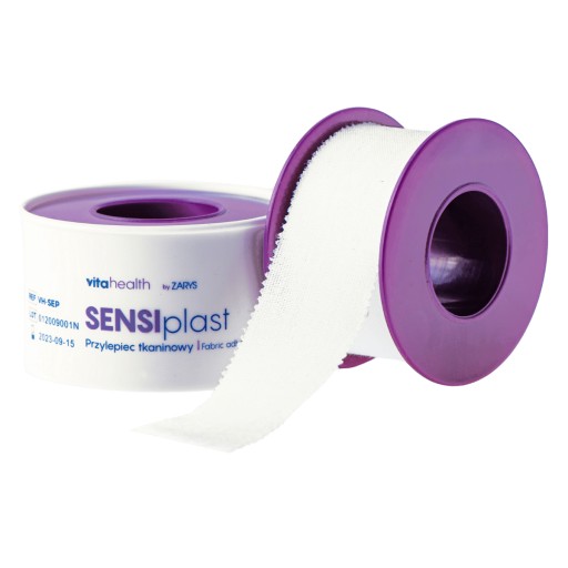 Látkovú záplatu nalepte na rolku bez obliekania SENSIPlast ZARYS 1 ks.