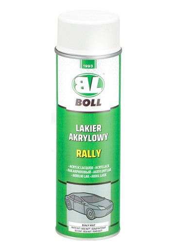 BOLL AKRYLOVÝ LAK BIELY MATNÝ SPREJ 500ml