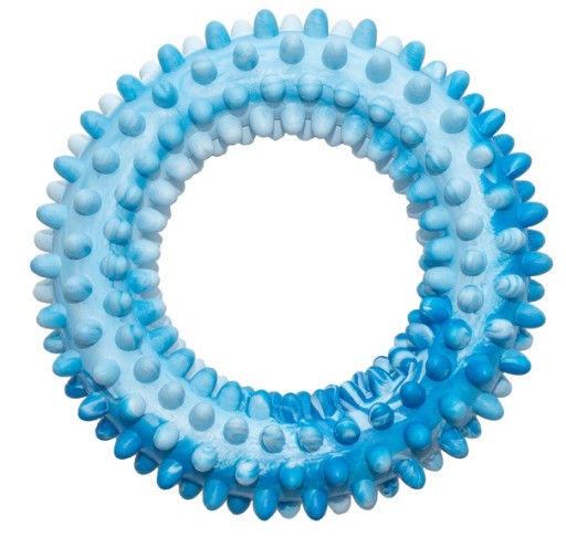 SUMPLAST PRSTEŇ S VEĽKÝMI OSTŇAMI pre psa 14 cm