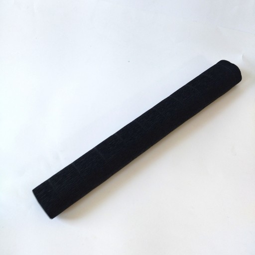 Krepový papier Taliansky krepový papier 180g (50cmx2,5m) ČIERNA 602