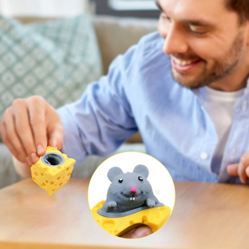 MOCHI SQUISHY GNIOTEK ANTISTRESS MYŠI SYR ANTISTRESS ANTISTRESS HRAČKA