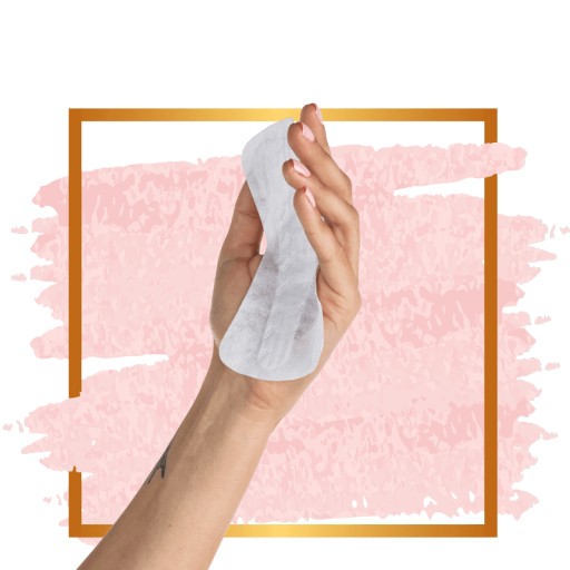 Hygienické vložky DUALFORM, organická bavlna, kompost, 35 ks. VIVICOT BIO
