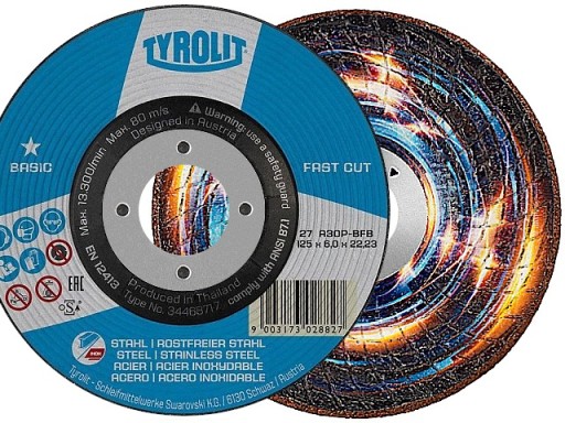 Brúsny kotúč 125x6,0 TYROLIT BASIC 34468717 1 kus