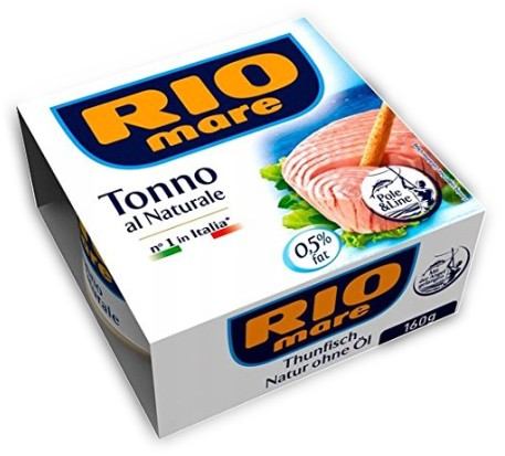 PD Rio Mare tuniak vo vlastnej omáčke 160g