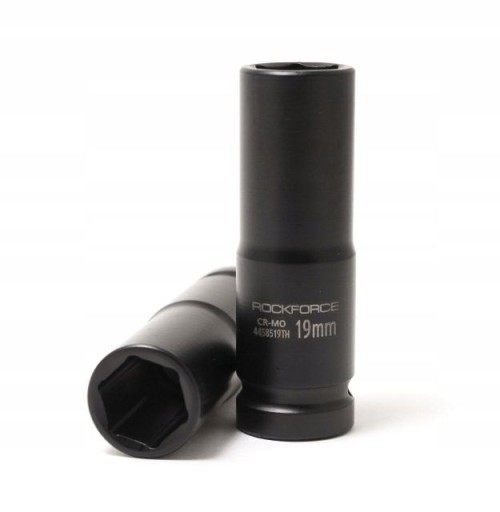 Tenkostenná rázová objímka hlboká 19 mm 1/2