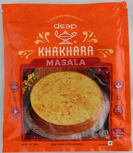 Indický snack Masala Khakhara Deep 200g