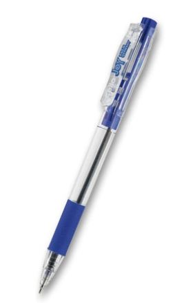 JOY blue Cello vysúvacie guľôčkové pero, 5 ks